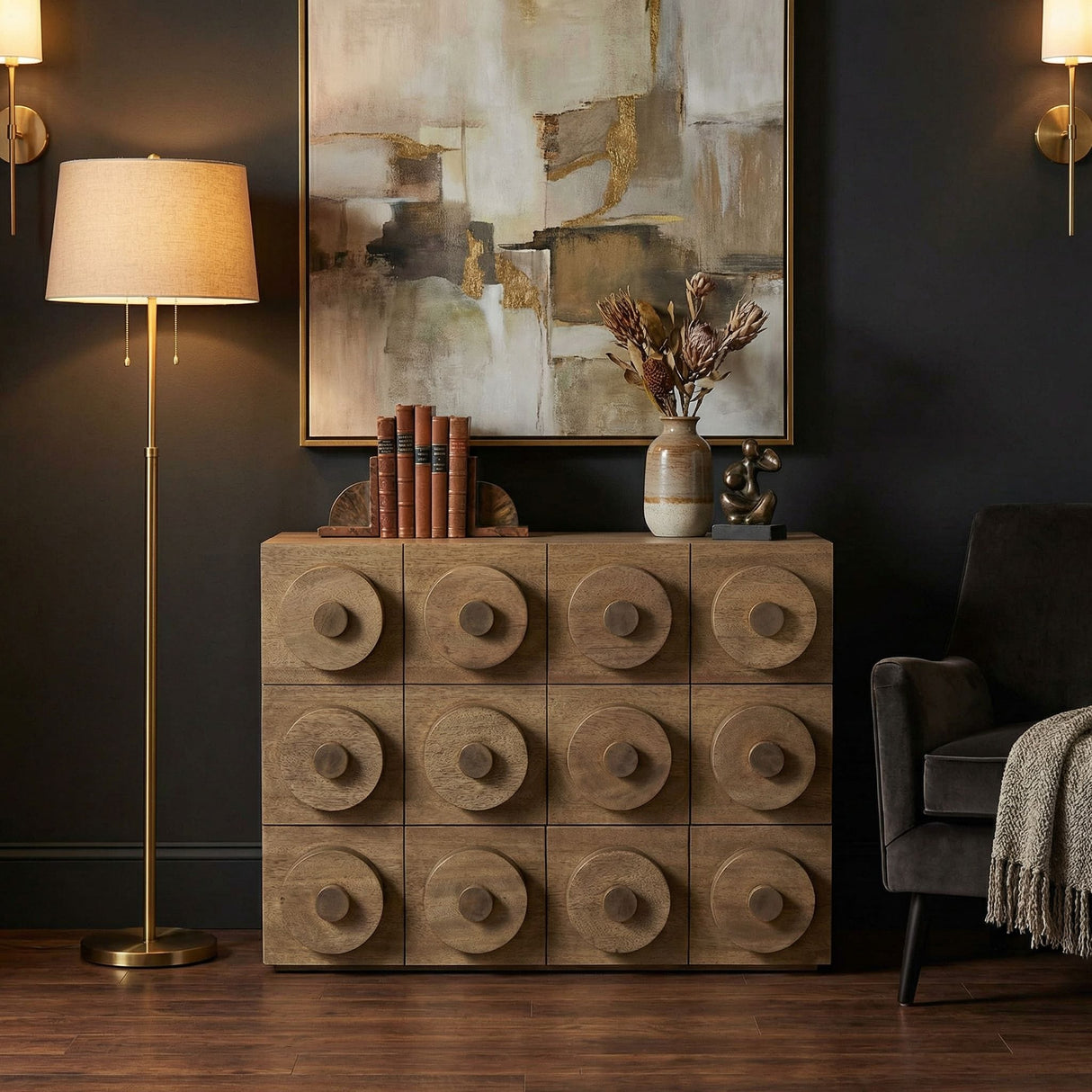 Lego Sideboard with 3 Drawers Sideboards + Cabinets