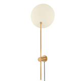 Leif Sconce Sconces PTL8132-PBR/SSD 782042433366