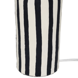 Lennox Striped Papier Mache Table Lamp Table Lamps