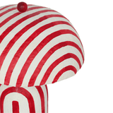 Lennox Striped Papier Mache Table Lamp Table Lamps