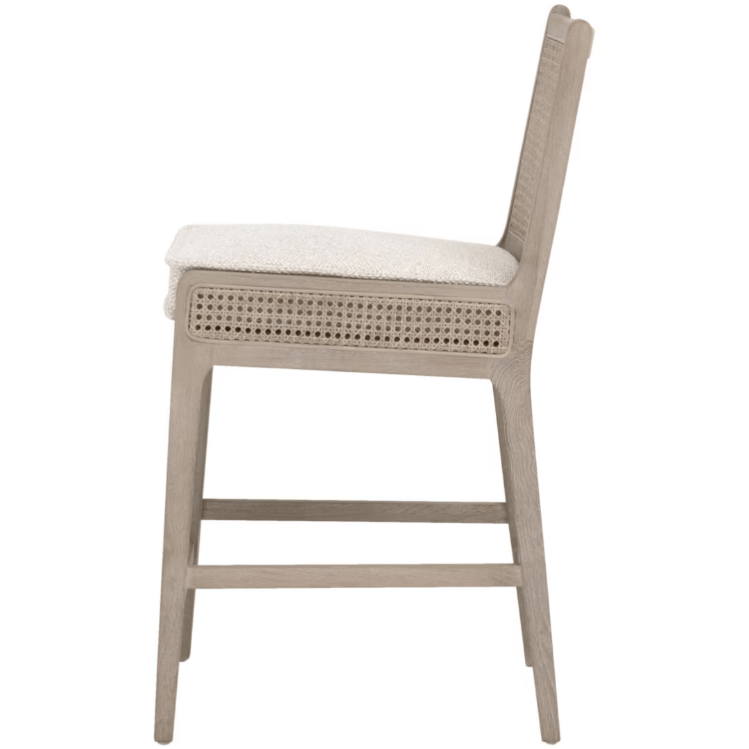 Leone Counter Stool Bar + Counter Stools 6668CS.LGLIN/NG 842279145842