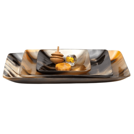 Lewes Rectangular Tray (Set of 3) Decorative Object 01LEWE-TRRT