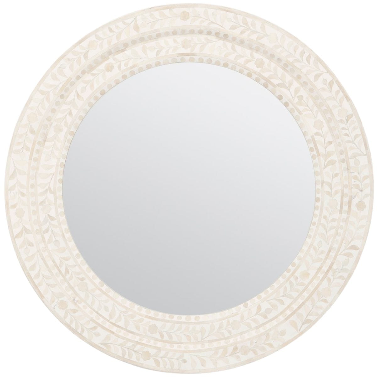 Lexi Mirror Round + Oval MIRLEXI32WH
