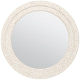 Lexi Mirror Round + Oval MIRLEXI38WH