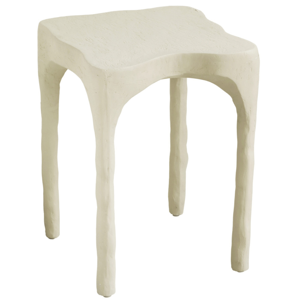 Libby Cream Textured Side Table Side Tables TOV-OC18622