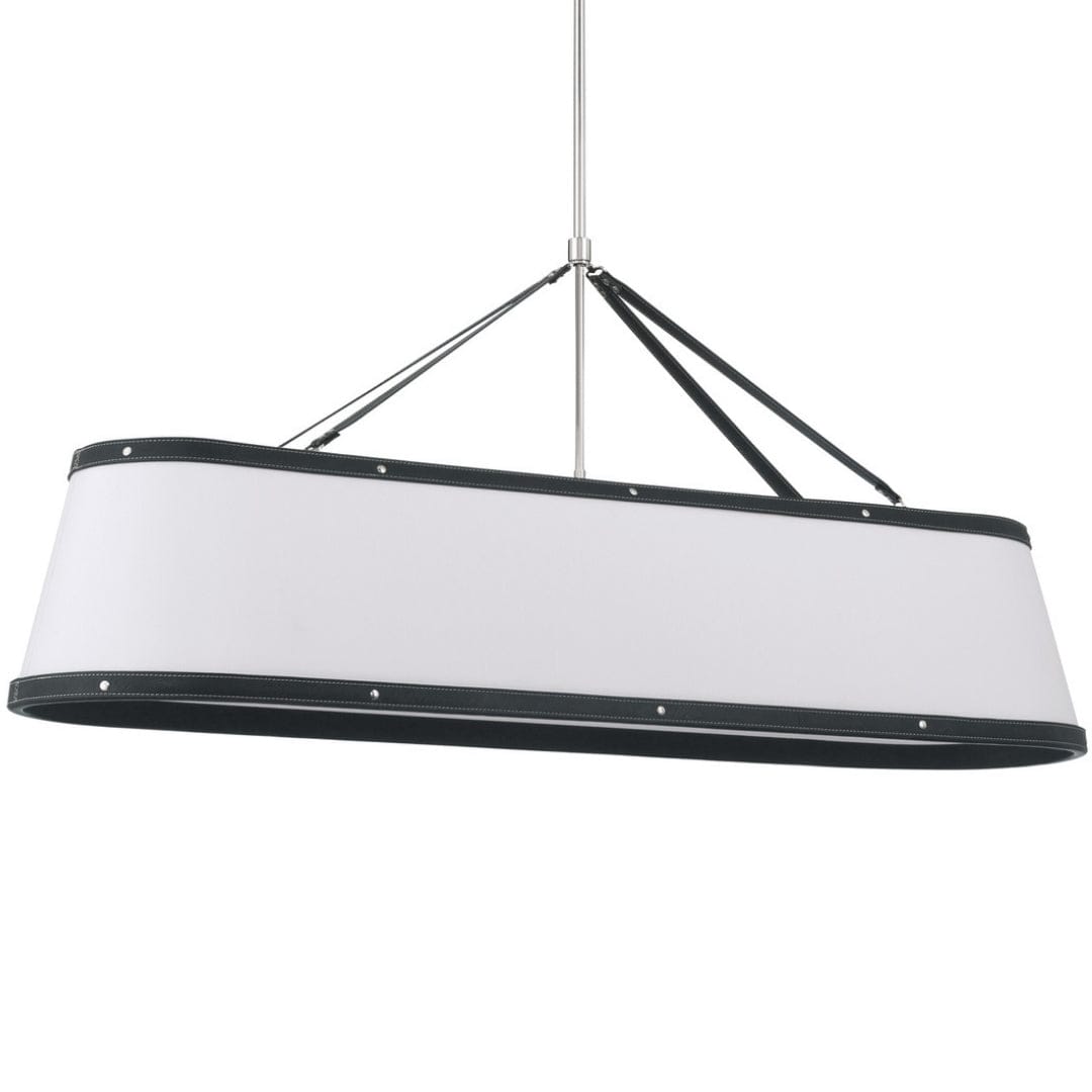 Libby Langdon Callahan Linear Chandelier Chandeliers CAL-2407-PN 633779103865