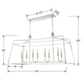 Libby Langdon for Crystorama Sylvan 8 Light Chandelier Chandeliers