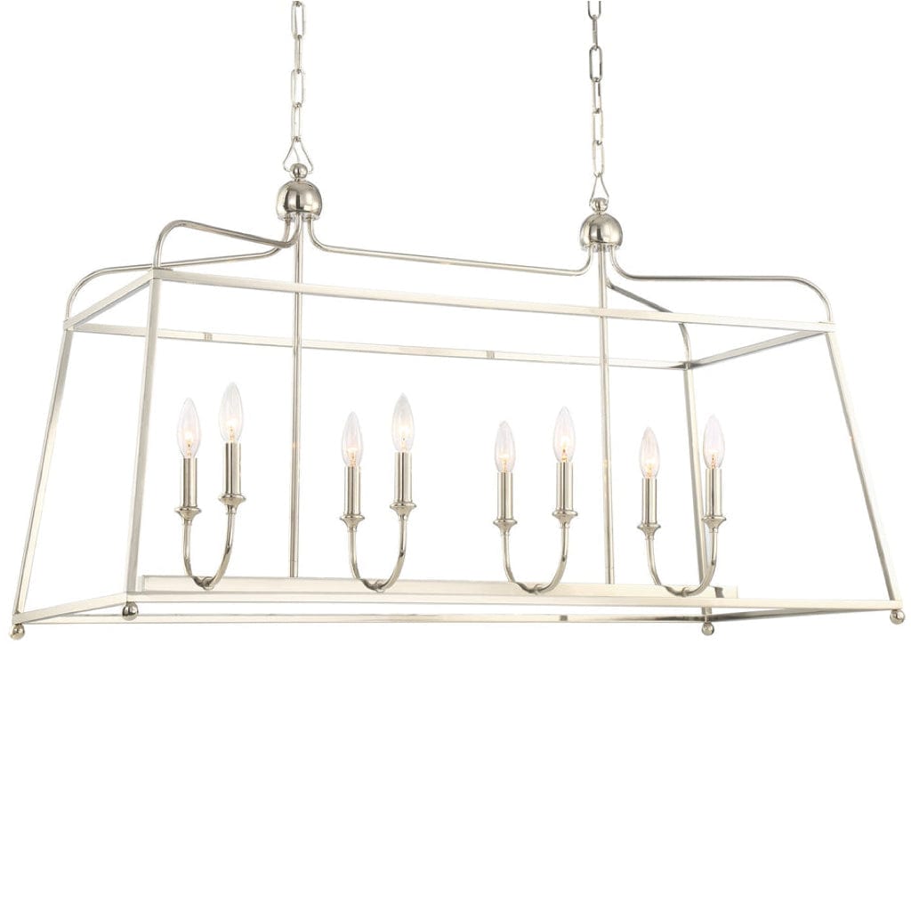 Libby Langdon for Sylvan 8 Light Chandelier