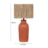 Lighting by BLU Atrani Natural Terracotta Table Lamp Table Lamps TOV-G18576