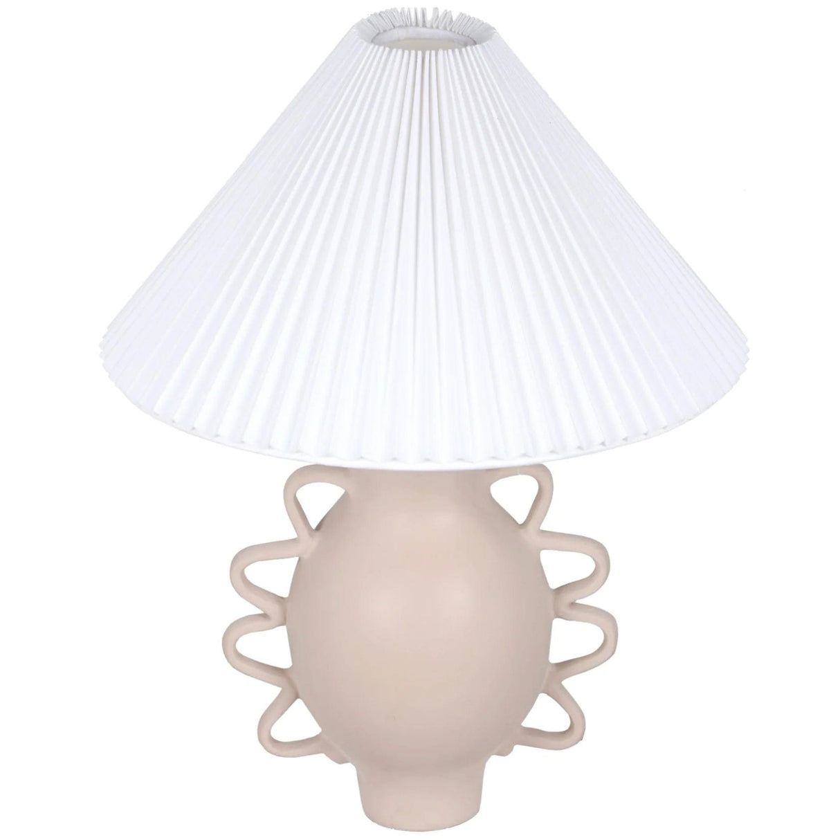 Lighting by BLU Hazza Pleated Table Lamp Table Lamps