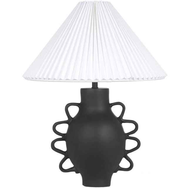 Lighting by BLU Hazza Pleated Table Lamp Table Lamps TOV-G18587