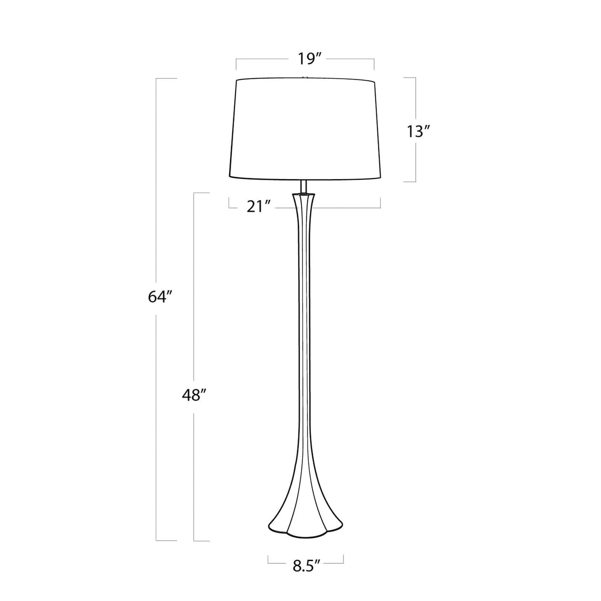 Lillian Floor Lamp Lamp 14-1032 844717092336