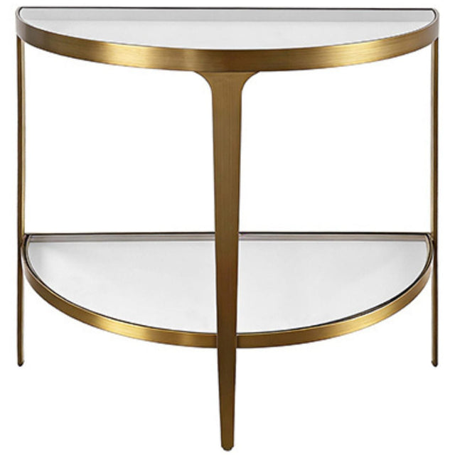 Lisa Demilune Console Tables LISA ABR 607629024228