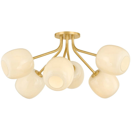 Lisette Semi Flush Flush Mounts H1092606-AGB 197292998211