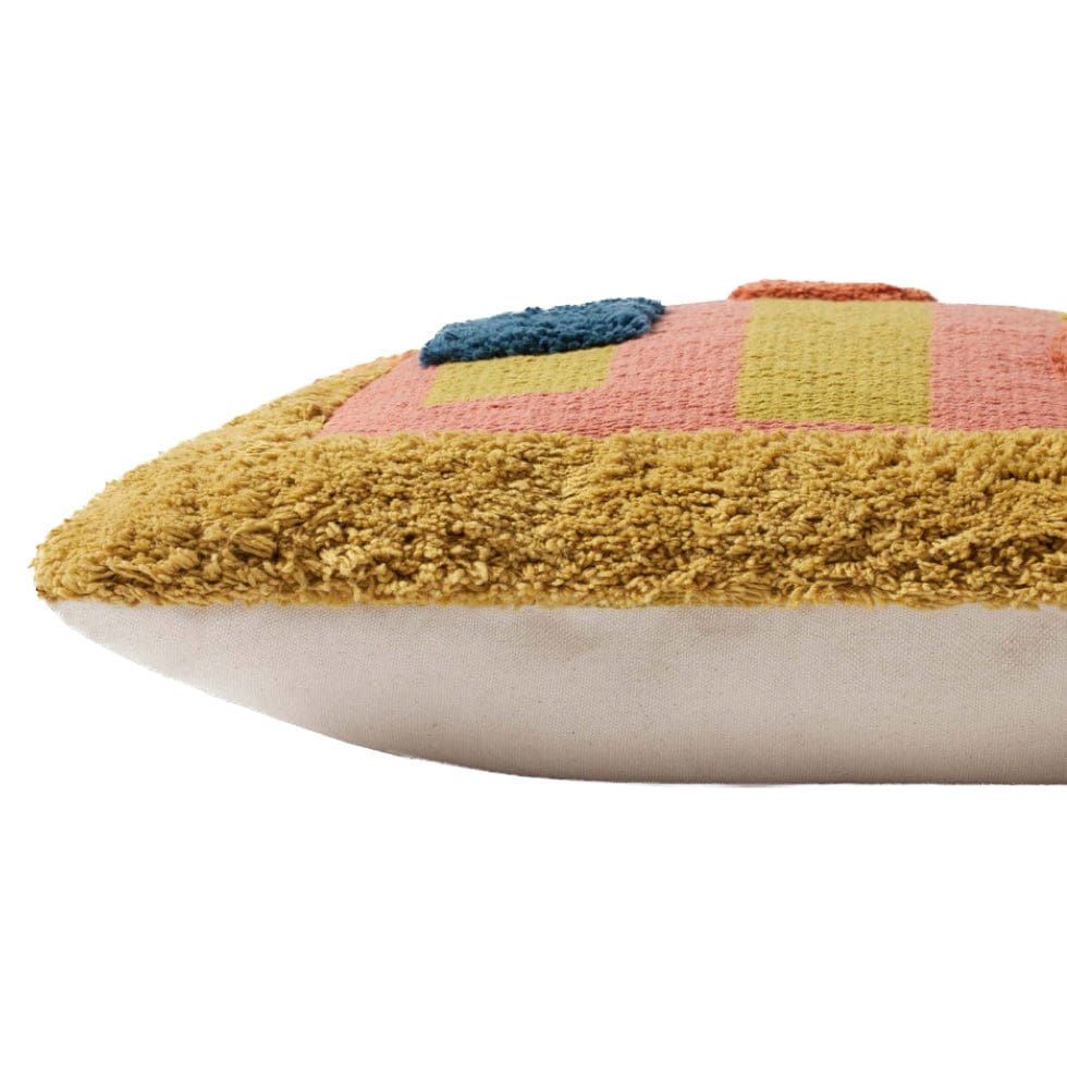 Loloi Justina Blakeney Pillow Multi Meadow Blu