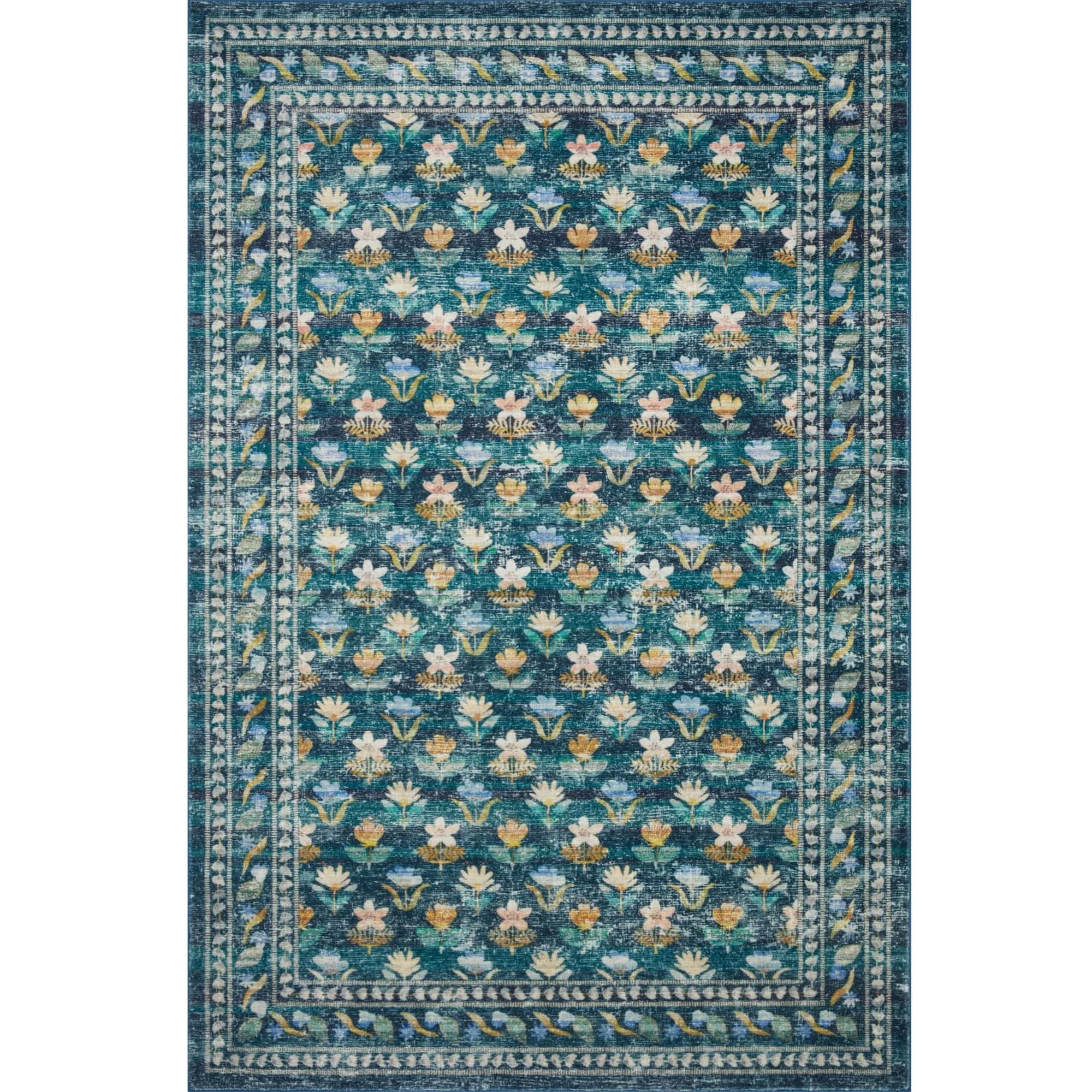 Courtyard Rug – Meadow Blu