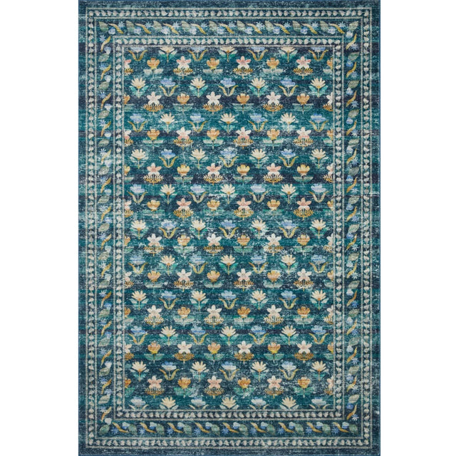 Loloi Rifle Paper Co. Courtyard Rug Rugs rifle-paper-COUCOU0524EM00