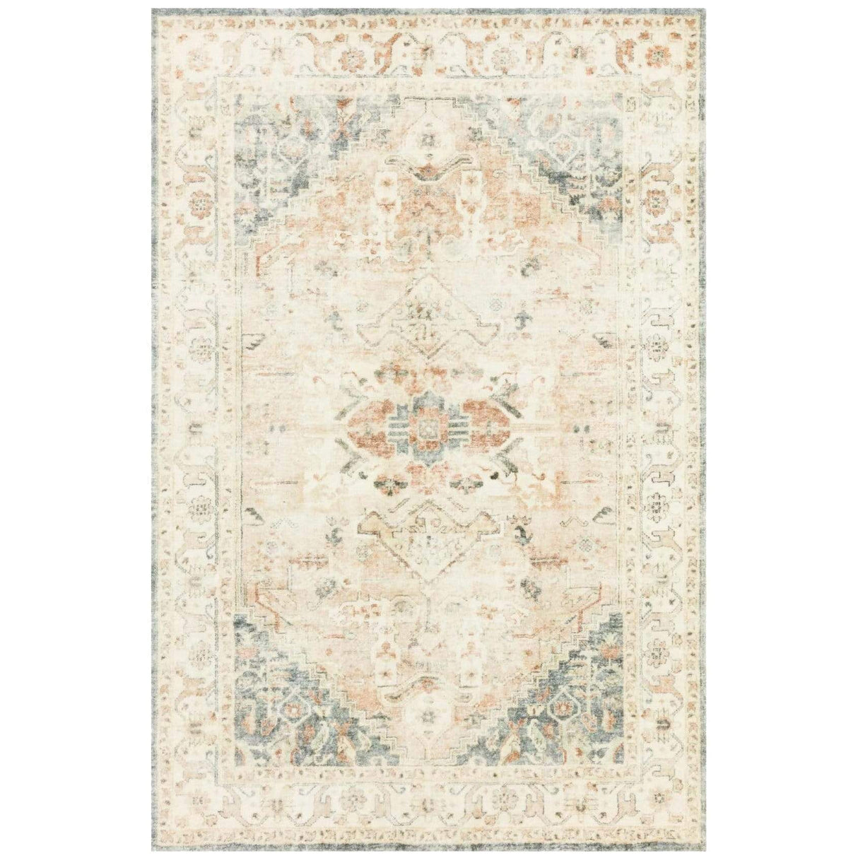 Rosette Rug Area Rugs ROSTROS-06CGIV3353 885369508554