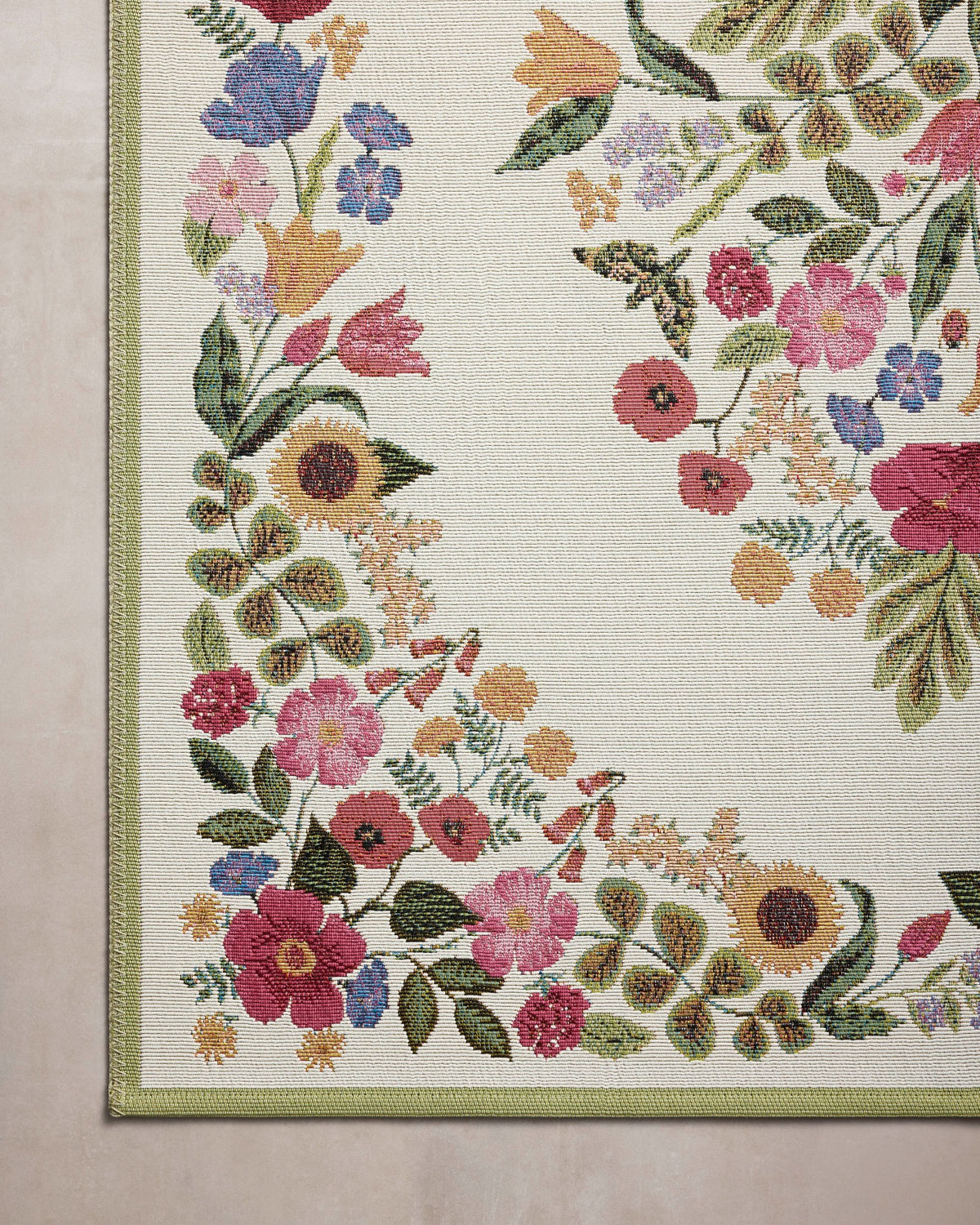 Bloom Outdoor Rug Blossom Indoor/Outdoor Rug – Meadow Blu