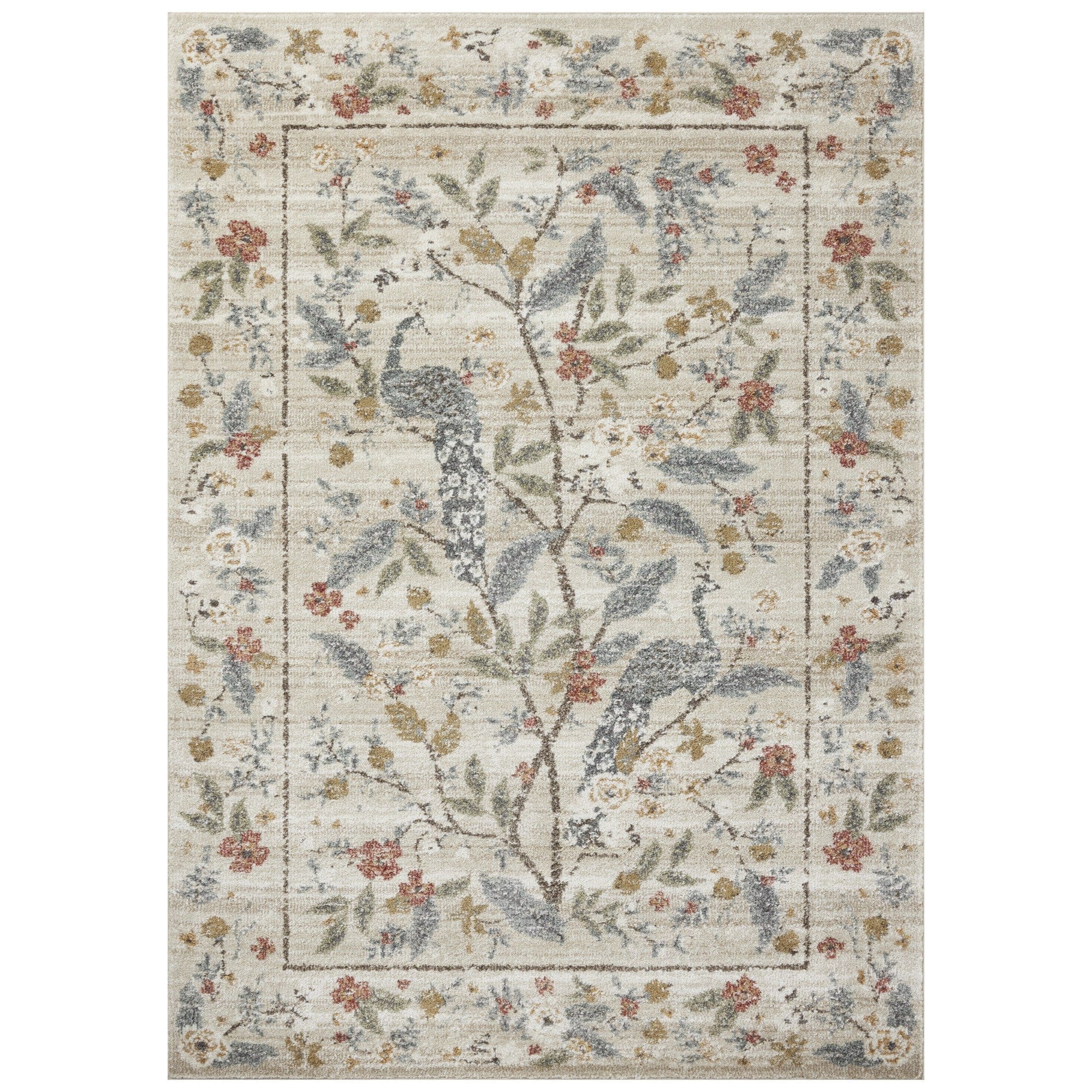 Peacock Garden Rug – Meadow Blu