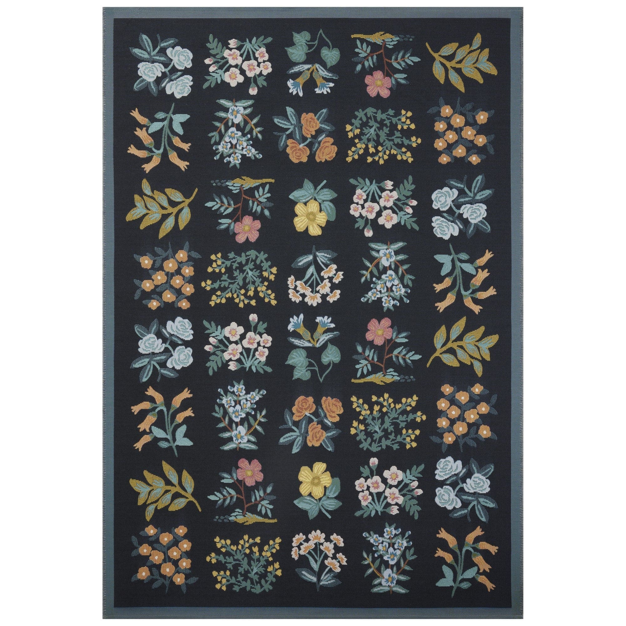 Wildflower Indoor/Outdoor Rug – Meadow Blu