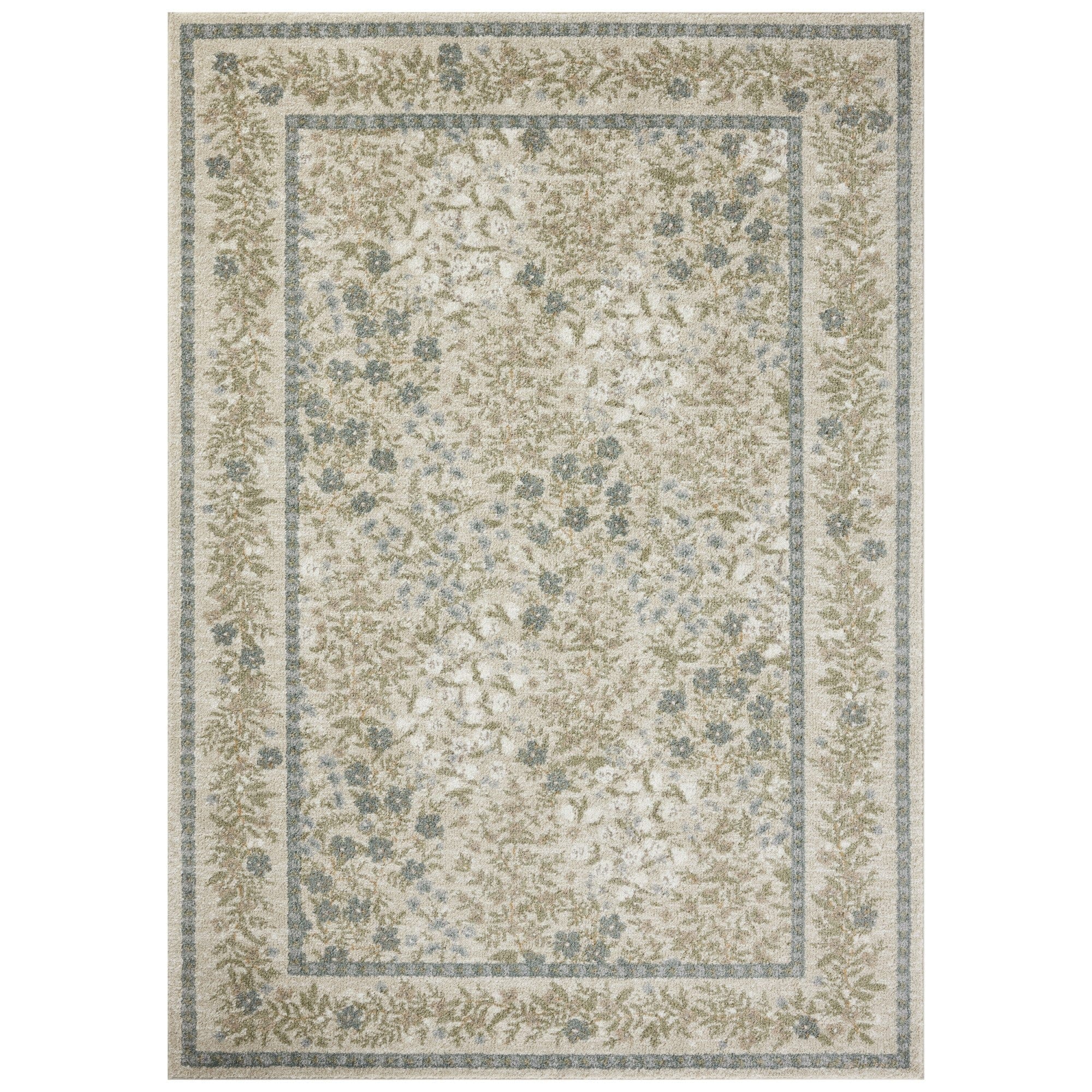 Wildwood Garden Rug – Meadow Blu
