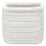 Lorain Toilet Paper Holder Bath Accessory 01LORA-WH-TPSQSG