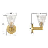Lotus 1-Light Sconce Sconces