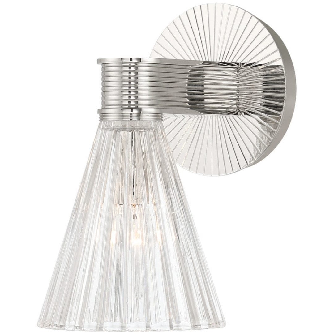 Lotus 1-Light Sconce Sconces LOT-701-PN 633779101267
