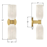 Lotus 2-Light Sconce Sconces