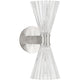 Lotus 2-Light Sconce Sconces LOT-702-PN 633779101281