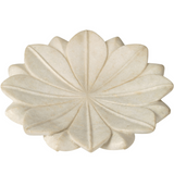 Lotus Marble Plate Decorative Object 7LOTU-LGWH 688933009163