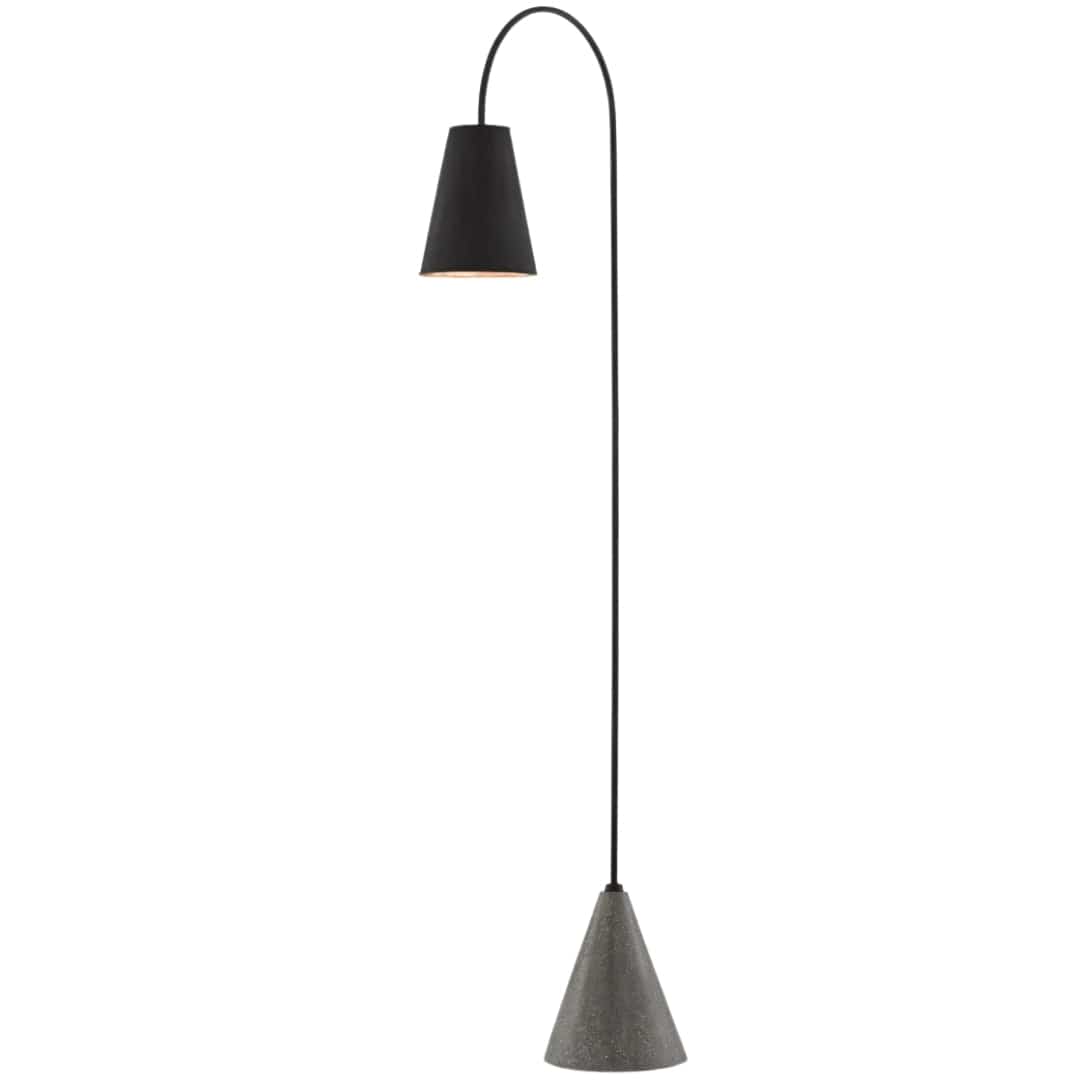 Lotz Black Floor Lamp Floor Lamps 8000-0070 00633306024762