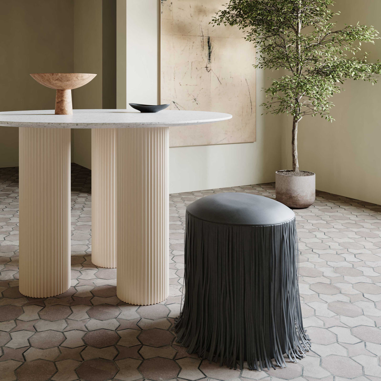 Love Me Ottoman Ottomans + Stools