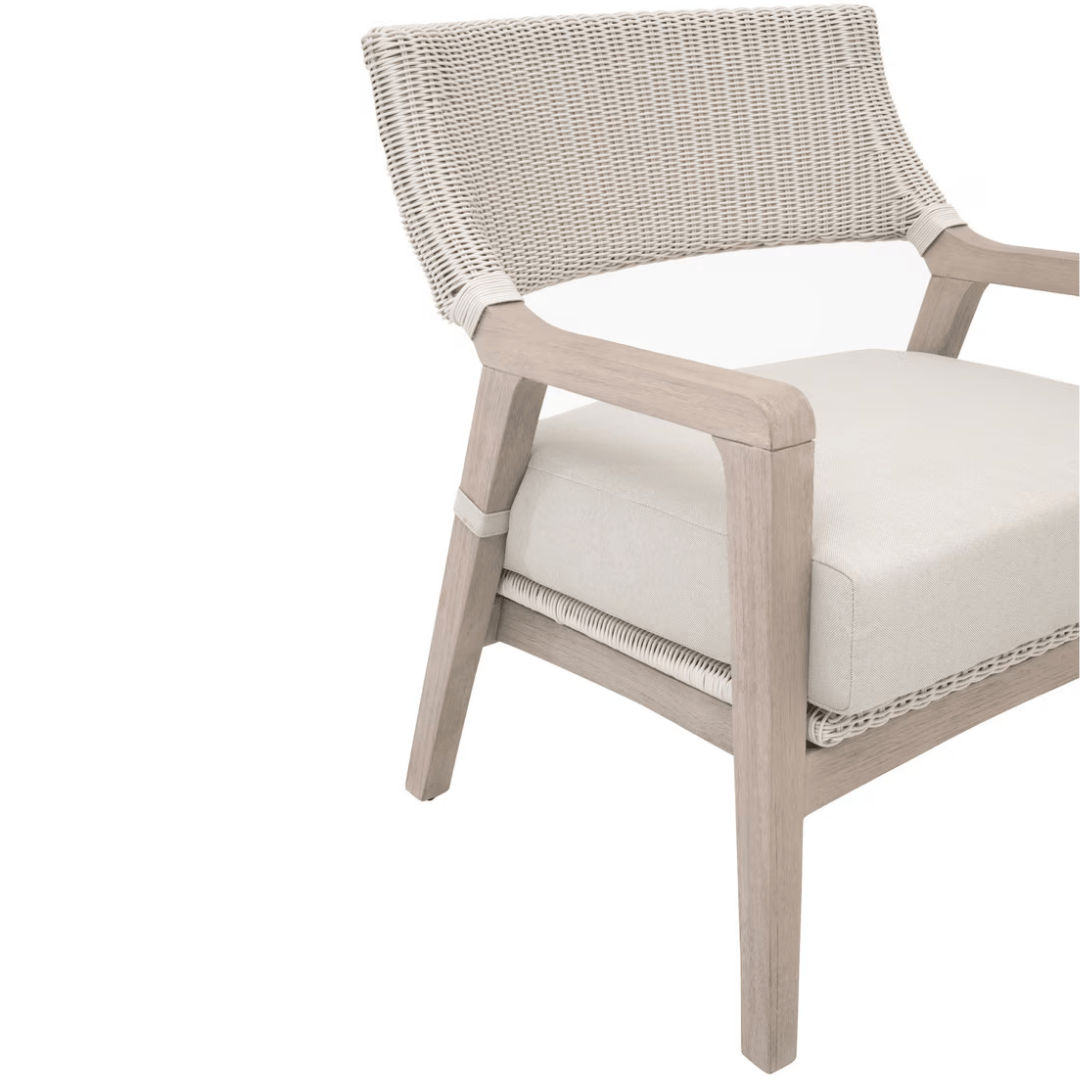 Lucia Outdoor Club Chair Occasional + Accent Chairs 6811.PW/STO/W-ET 842279145965
