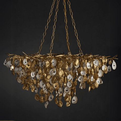 Lucullan Gold Chandelier Chandeliers 9000-1261