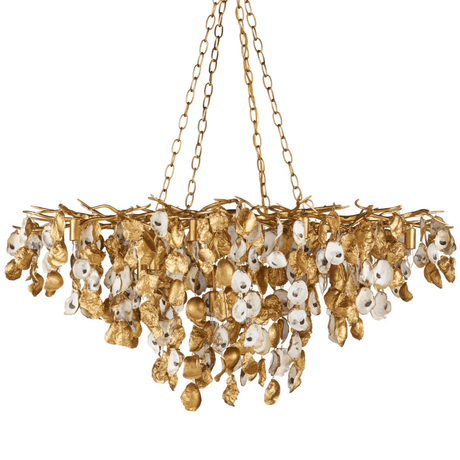 Lucullan Gold Chandelier Chandeliers 9000-1261