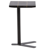 Lucy Tic-Tac-Toe Table Side Table DOV22023-BLCK