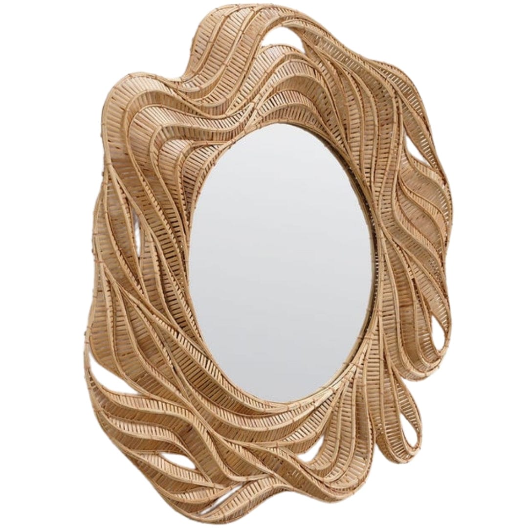 Luetta Round Mirror Round + Oval Mirrors MIRLUETTA0042NT