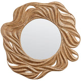 Luetta Round Mirror Round + Oval Mirrors MIRLUETTA0042NT