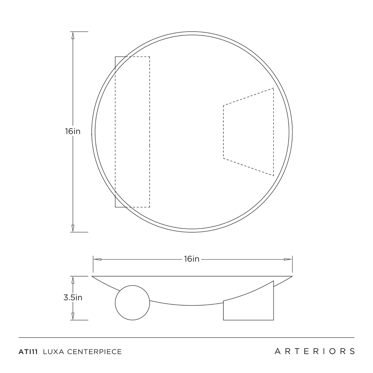Luxa Centerpiece Decorative Objects ATI11