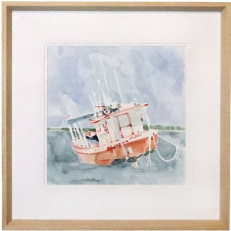 Lyndon Leigh Bright Fishing Boat I Artwork dovetail-ART000697