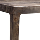 Made Goods Alessio Game Table Burl Wood Square Game Table