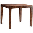 Made Goods Alessio Game Table Burl Wood Square Game Table