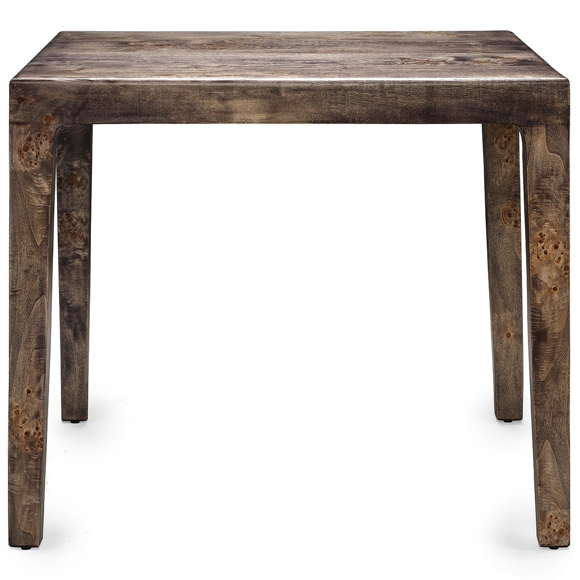 Made Goods Alessio Game Table Burl Wood Square Game Table made-goods-FURALESSIOGTAGY