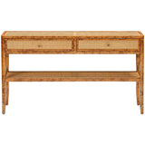 Made Goods Amara Console Burl Wood Console