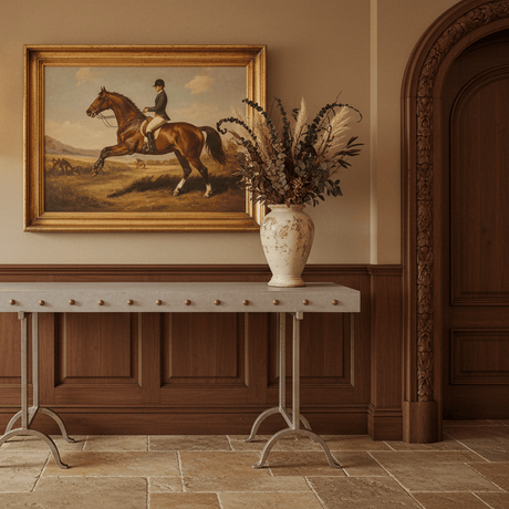 Peter Indoor/Outdoor Console Table Outdoor Cabinets + Consoles
