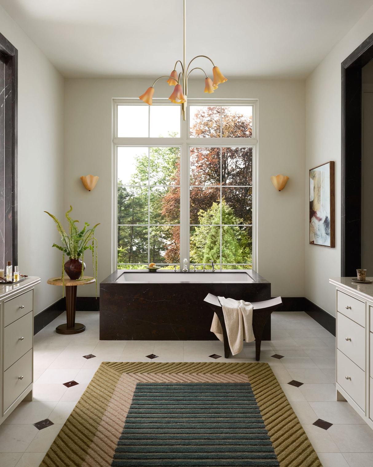 Madi Green/Multi Rug Area Rugs