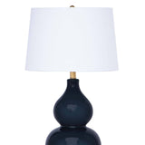 Madison Ceramic Lamp - Navy Lamp 13-1279NAV 844717028632