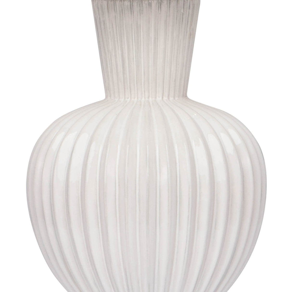 Madrid Ceramic Table Lamp - White Lamp 13-1274 844717028601